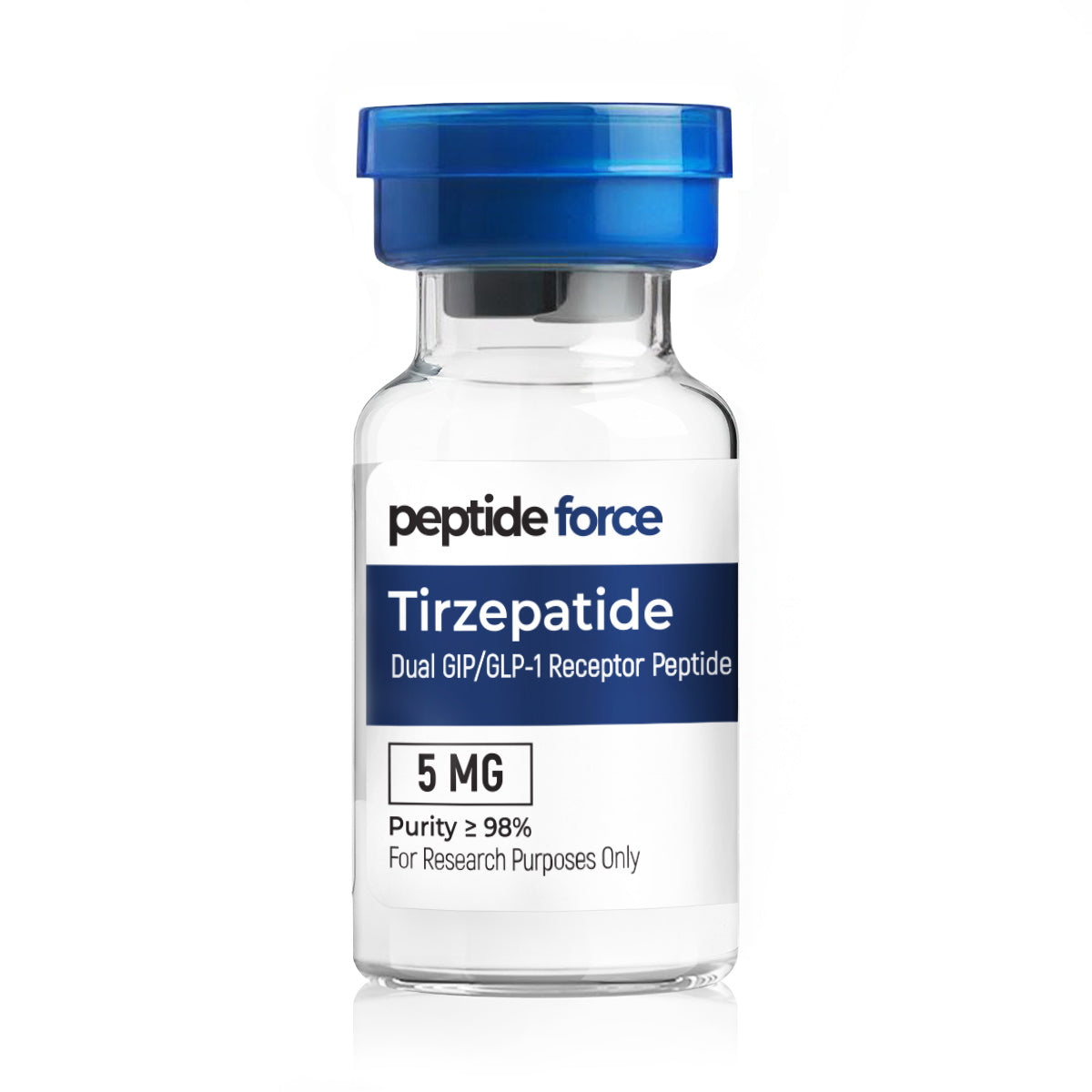 Tirzepatide 5mg - λυοφιλοποιημένο πεπτίδιο, φιαλίδιο για ερευνητικούς σκοπούς